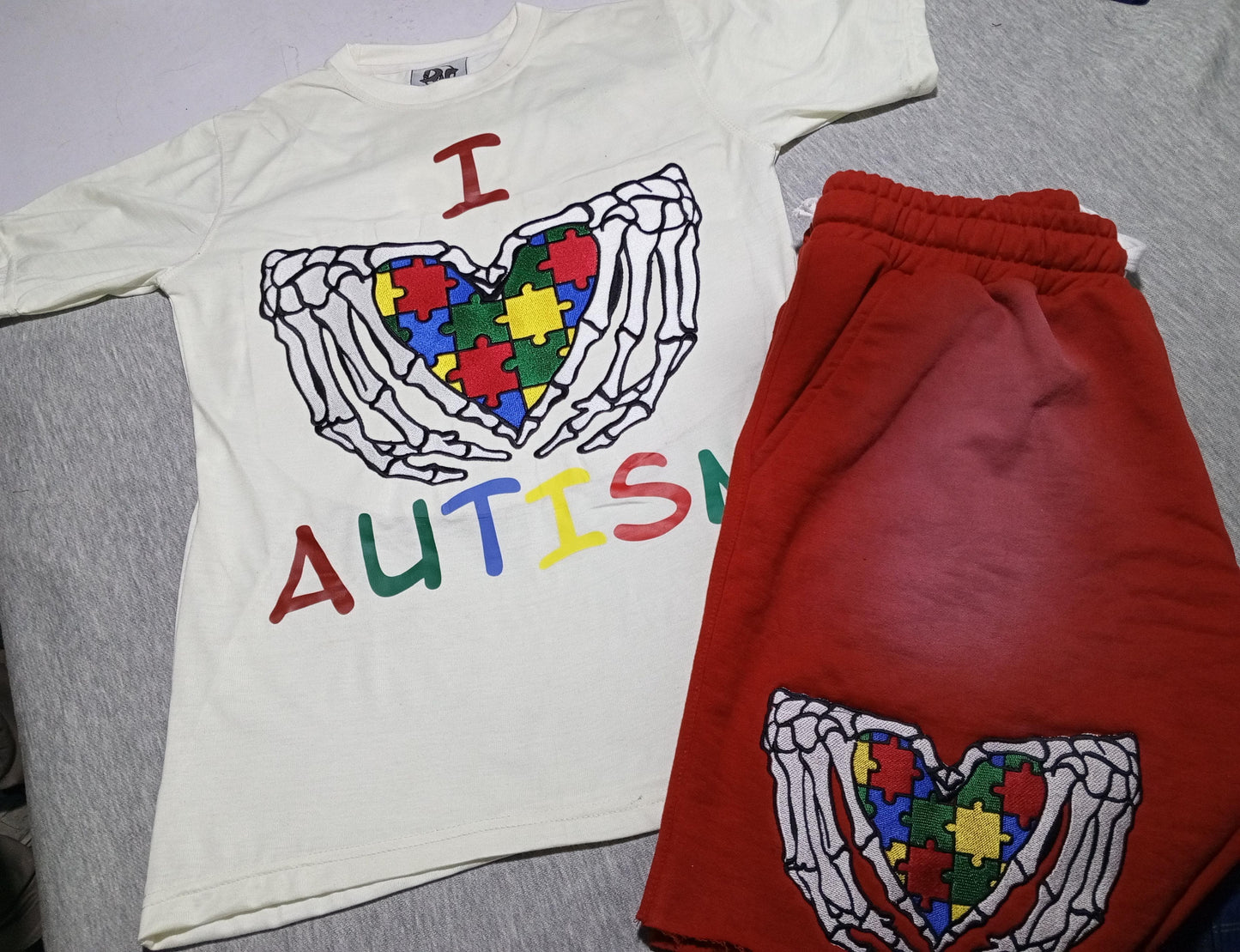 I ❤️ Autism two piece set